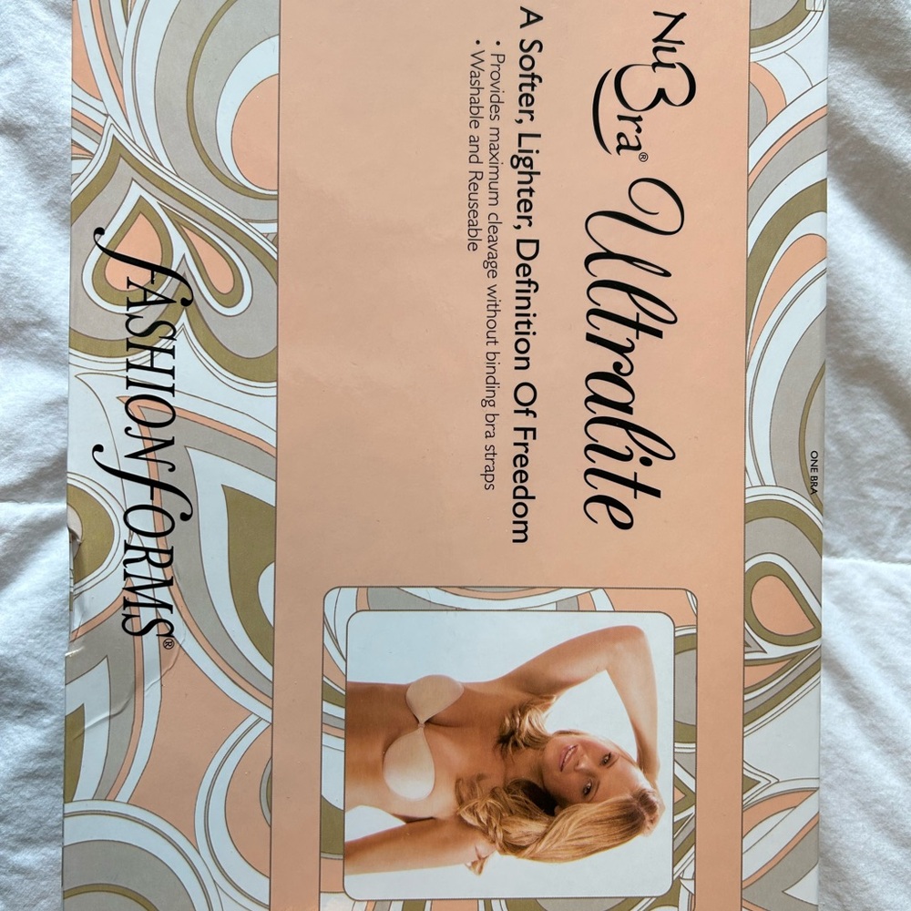 NuBra Ultralite Cream Adhesive Bra